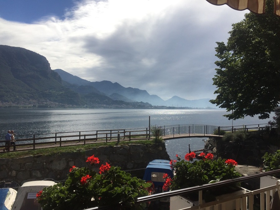 The view is just stunning... I never get tired of looking across lake