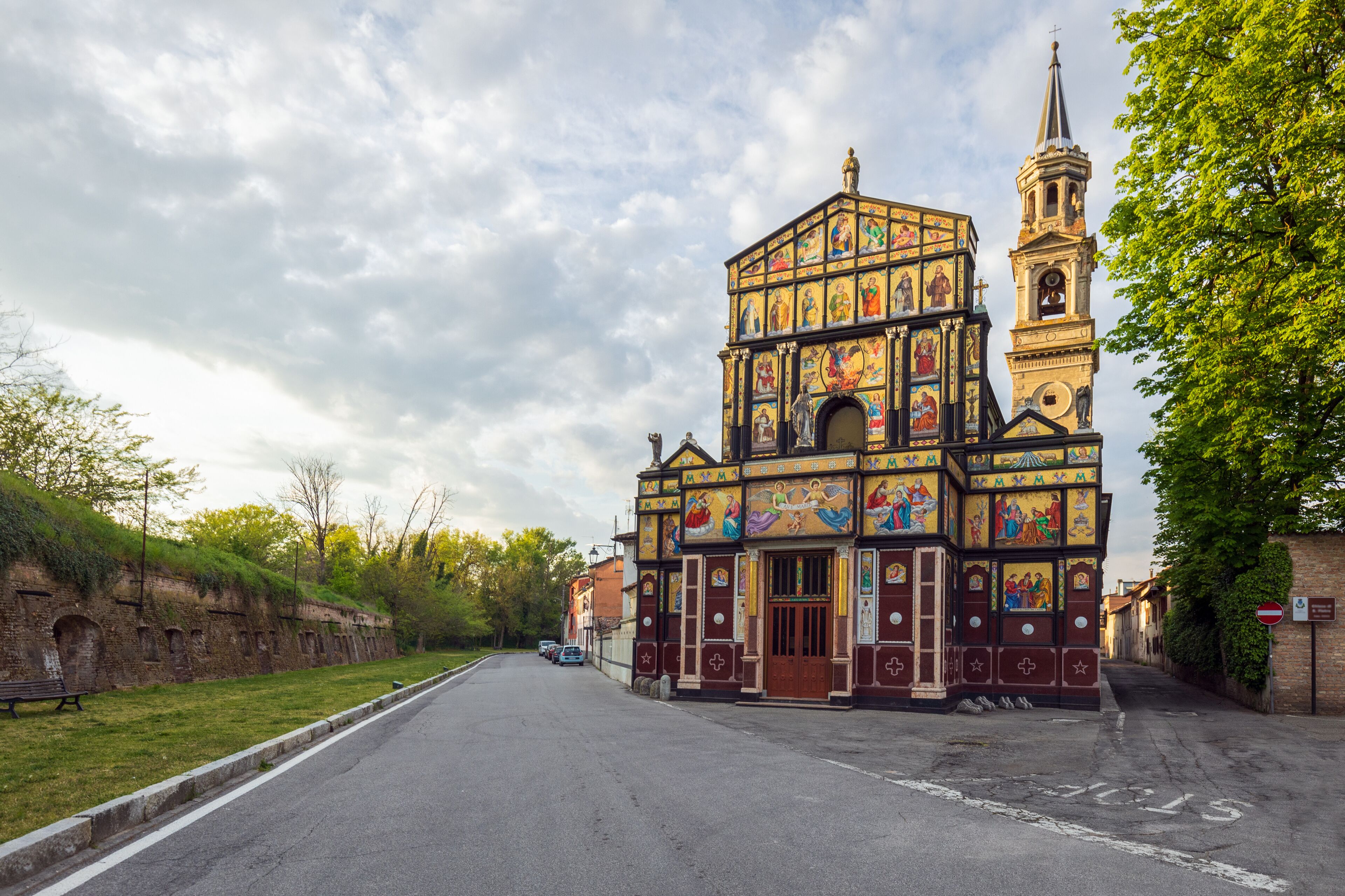 Chiesa di San Pietro a Pizzighettone in Provincia di Cremona in Lombardia, Italia