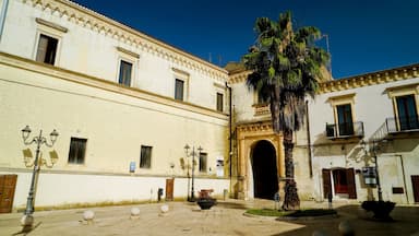 Abbazia benedettina di San Michele Arcangelo e borgo medievale di Montescaglioso, Matera, Basilicata, Italia