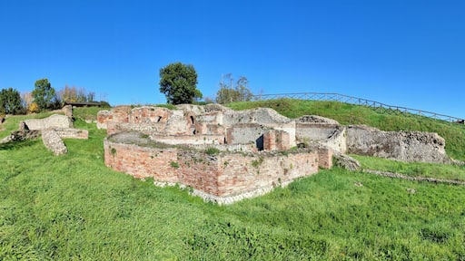 Passo di Mirabella - Foto panoramica delle terme di Aeclanum