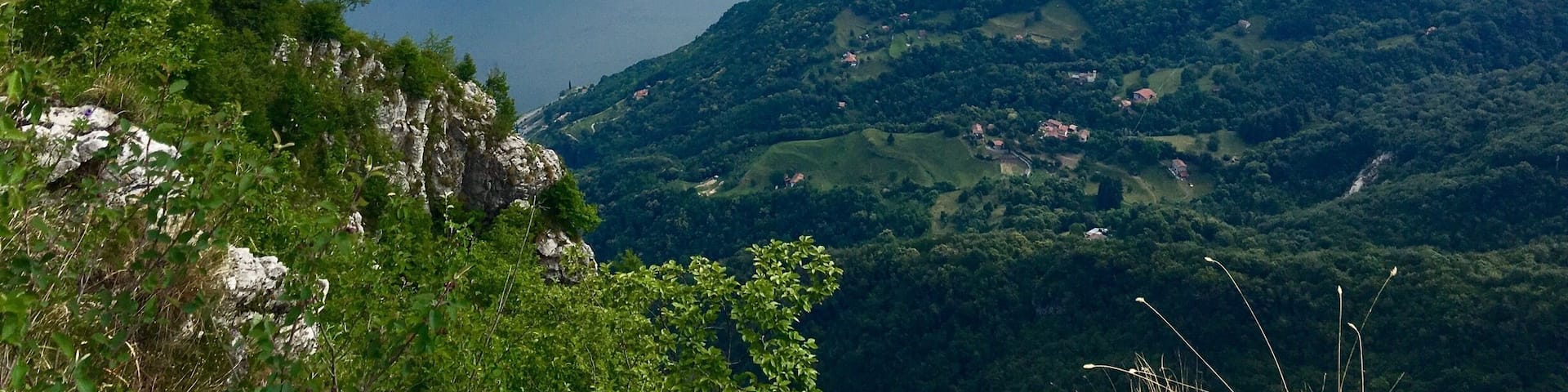 The outlet of "Oglio" river in the Iseo Lake from the top of "Colle dei trentapassi"
#landscape #lake #mountain #nature #trekking