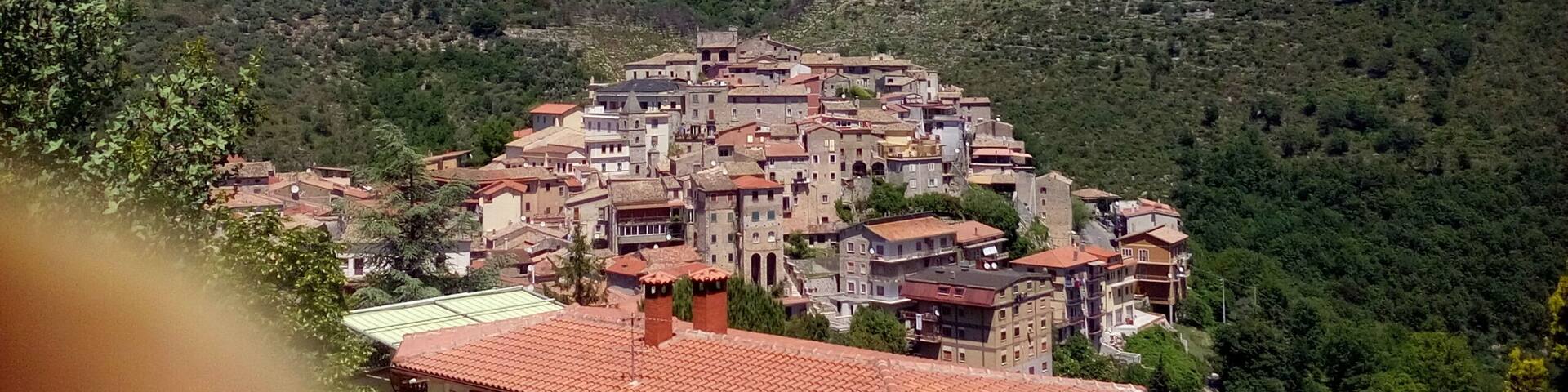 The town viewed from the "Colle" (the Hill)