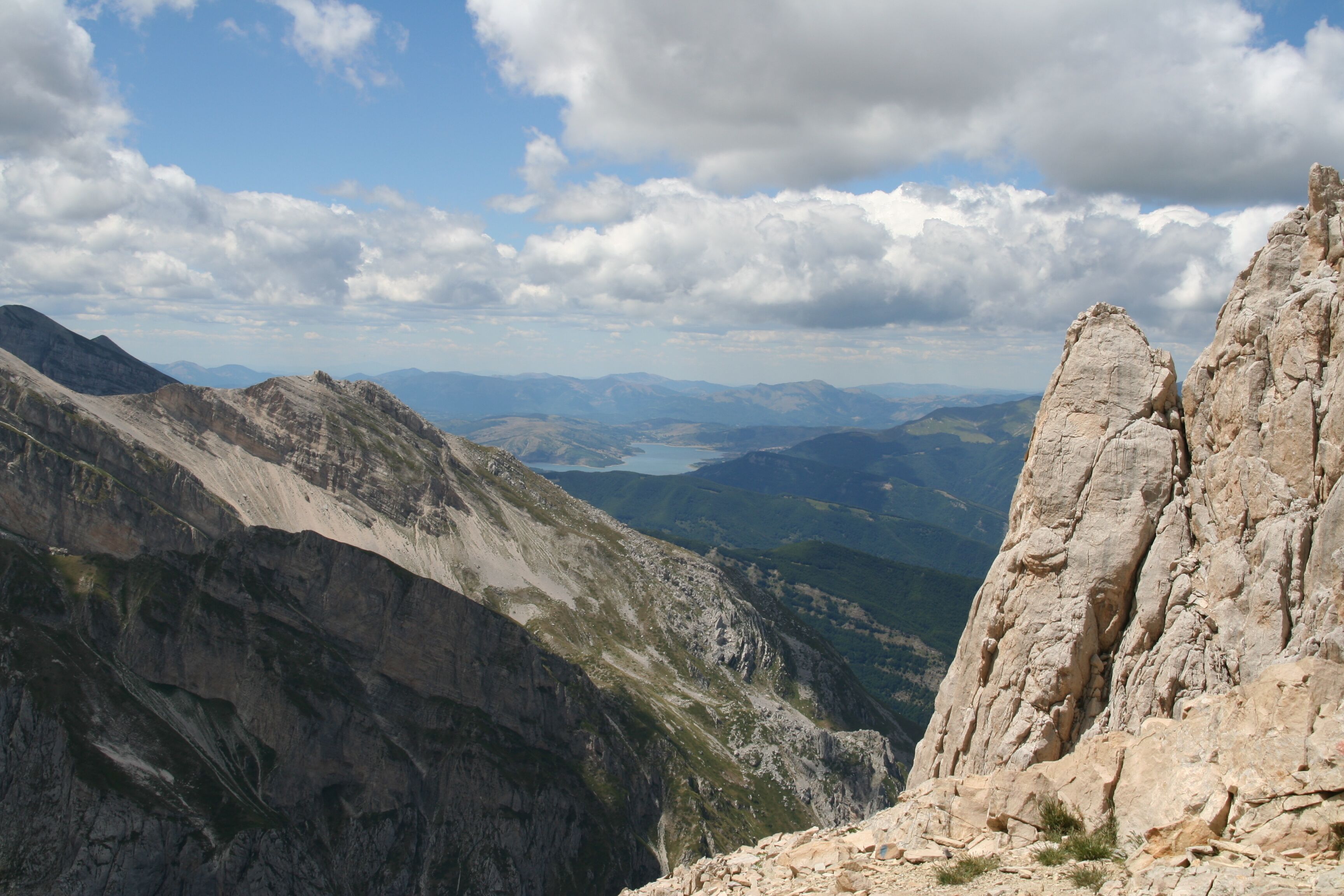 vista sella dei 2 corni (DC)