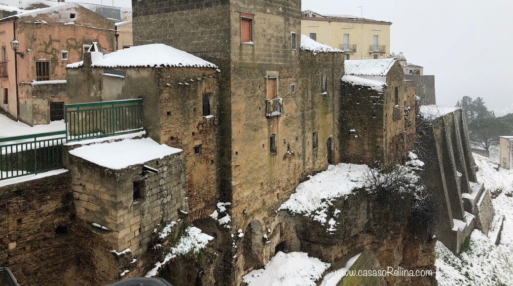 Even in winter the medieval village of Irsina is beautiful