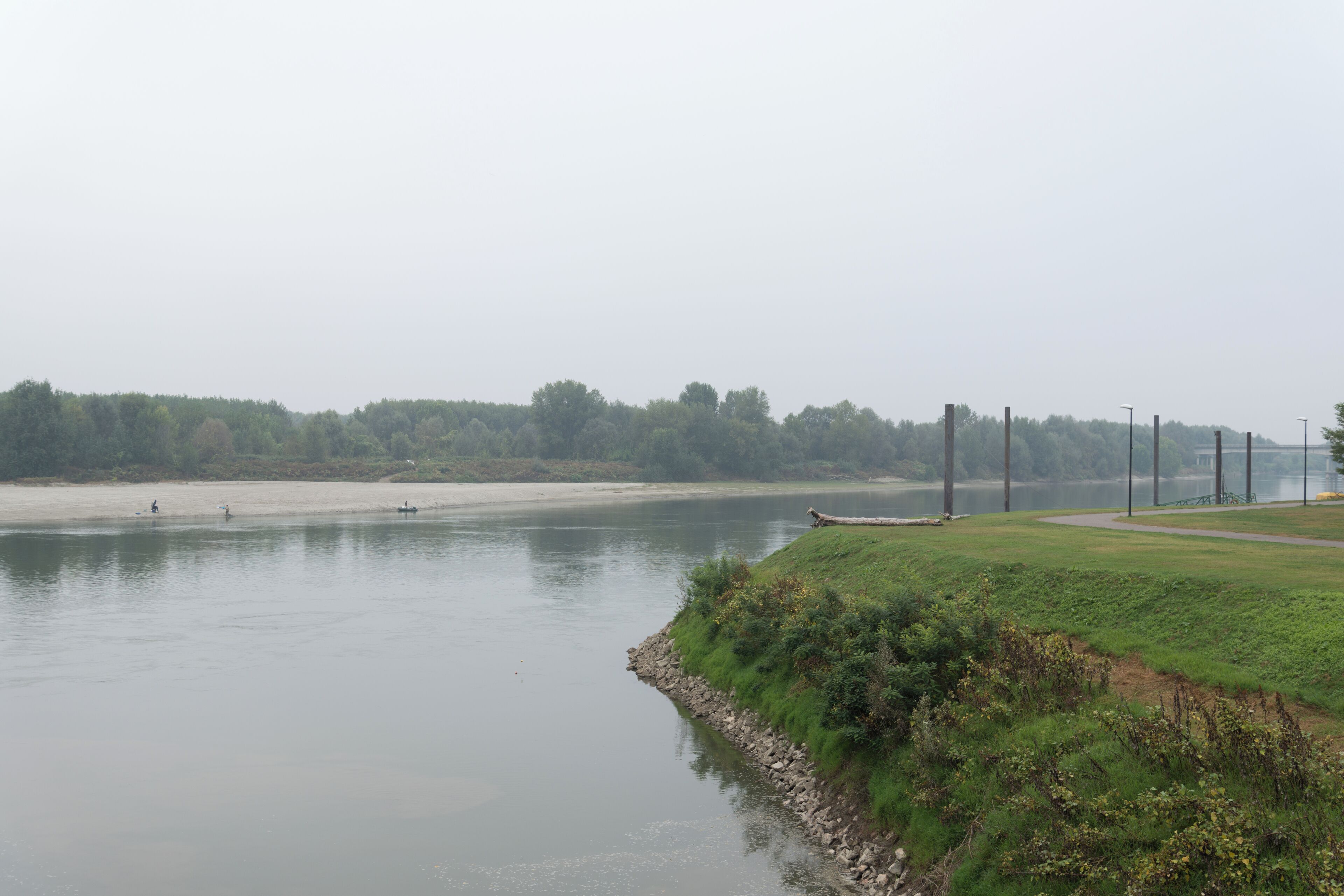 Po River - Lido Po, Guastalla, Reggio Emilia, Italy