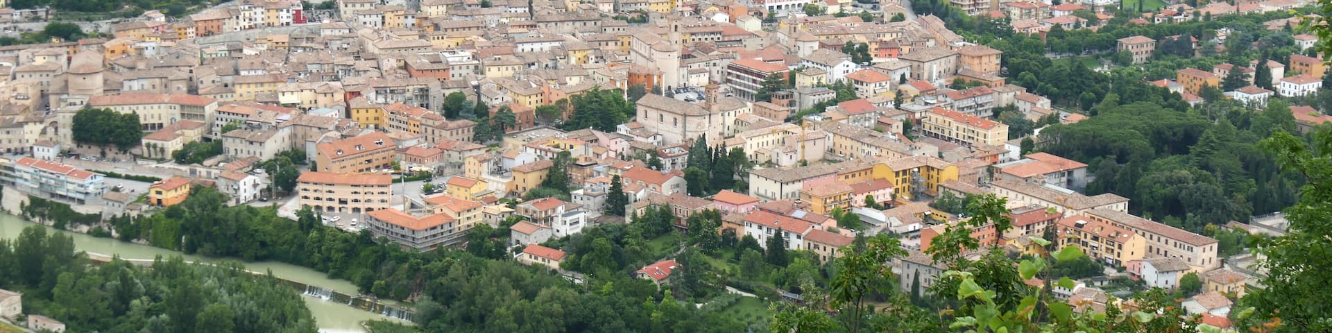 Fossombrone vista panoramica
