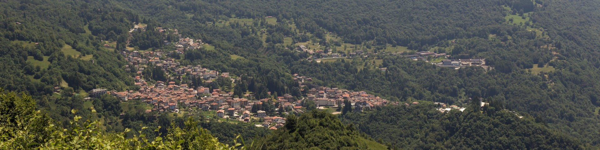 Esino Lario - View from mountain.