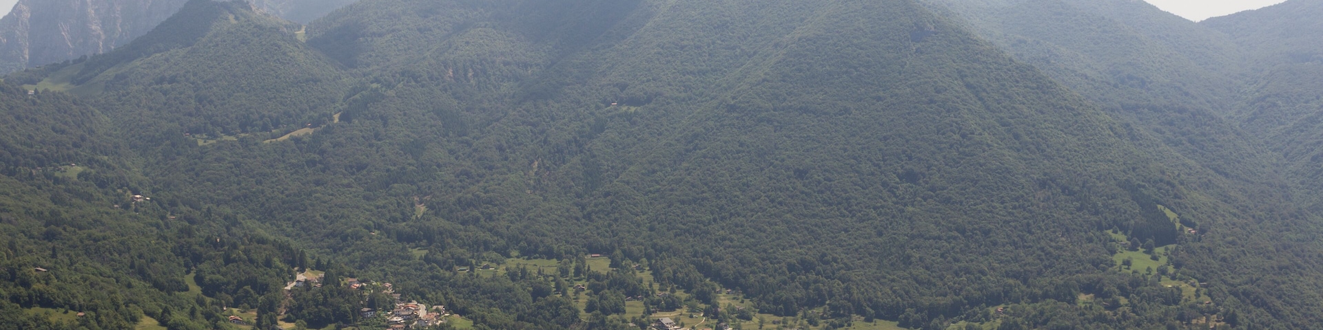 Esino Lario - View from mountain.
