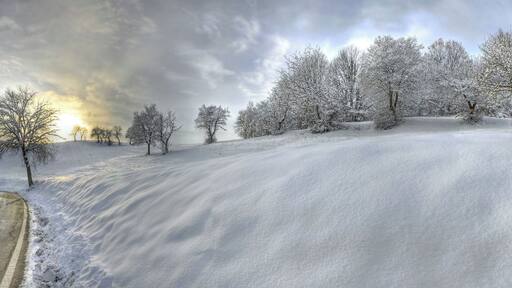SUNSET - Via Monte Evangelo, Castellarano (RE) Italy - January 31, 2010