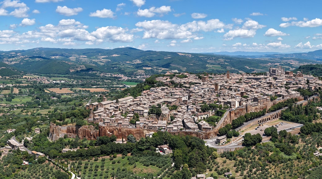 Aerial View of Orvieto - Orvieto, Italy