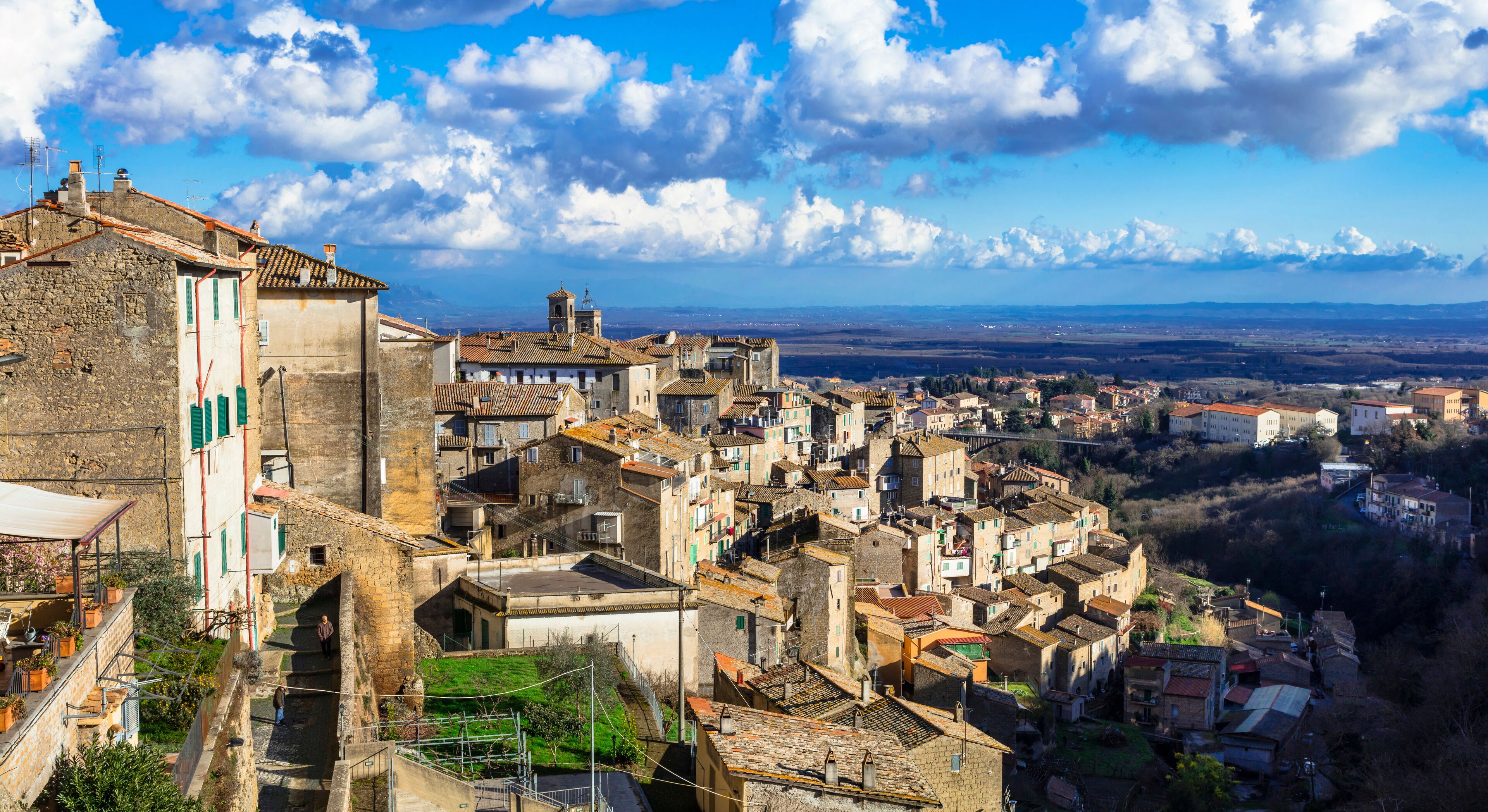 Caprarola - beautiful medieval village in Italy, Viterbo provinc