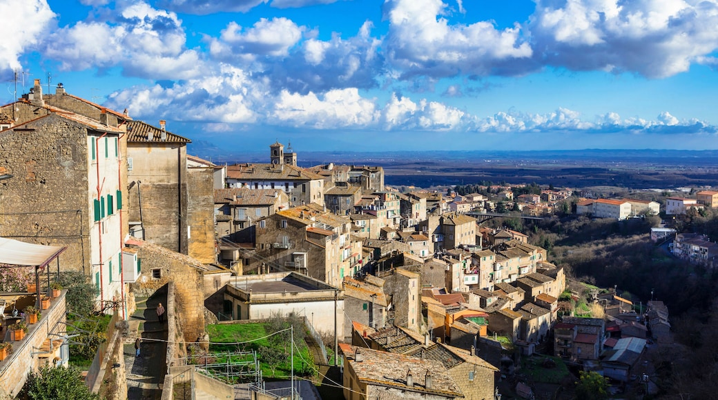 Caprarola - beautiful medieval village in Italy, Viterbo provinc