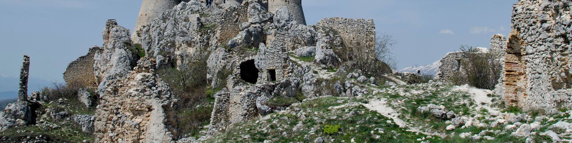 Rocca Calascio, L'Aquila, Abruzzo. Italia