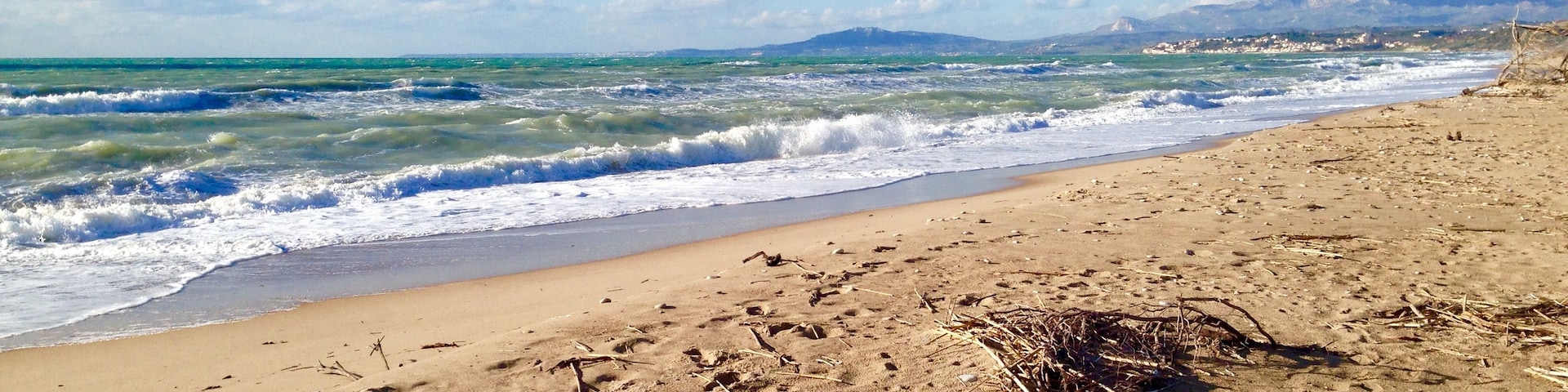 spiaggia Riserva Fiume Platani