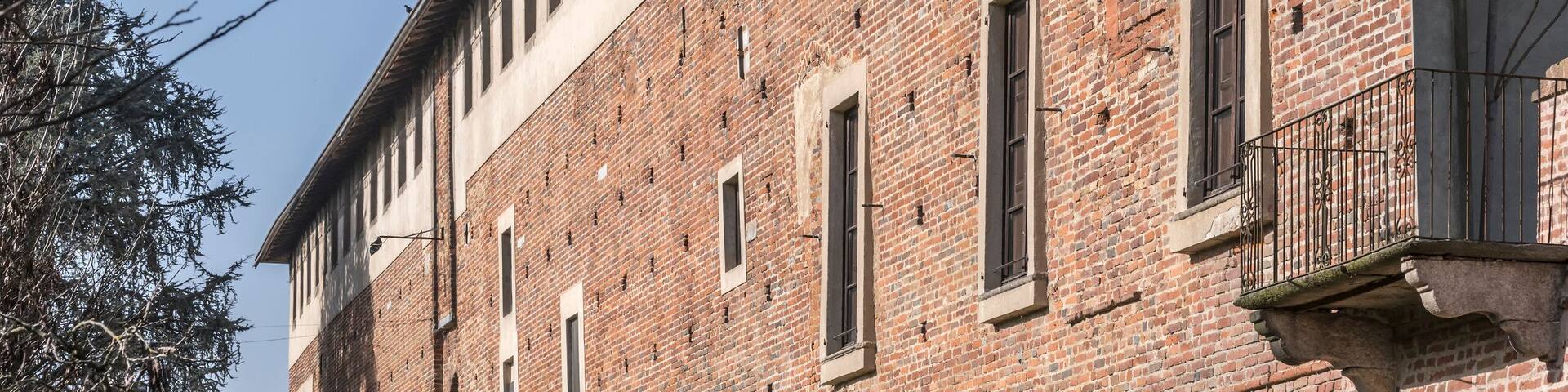 western side of Visconteo castle, Bereguardo