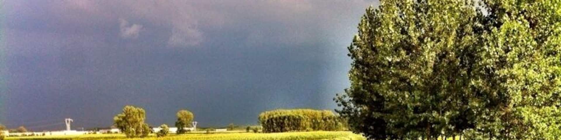 Bicycle trip around Ticino park, Lombardia