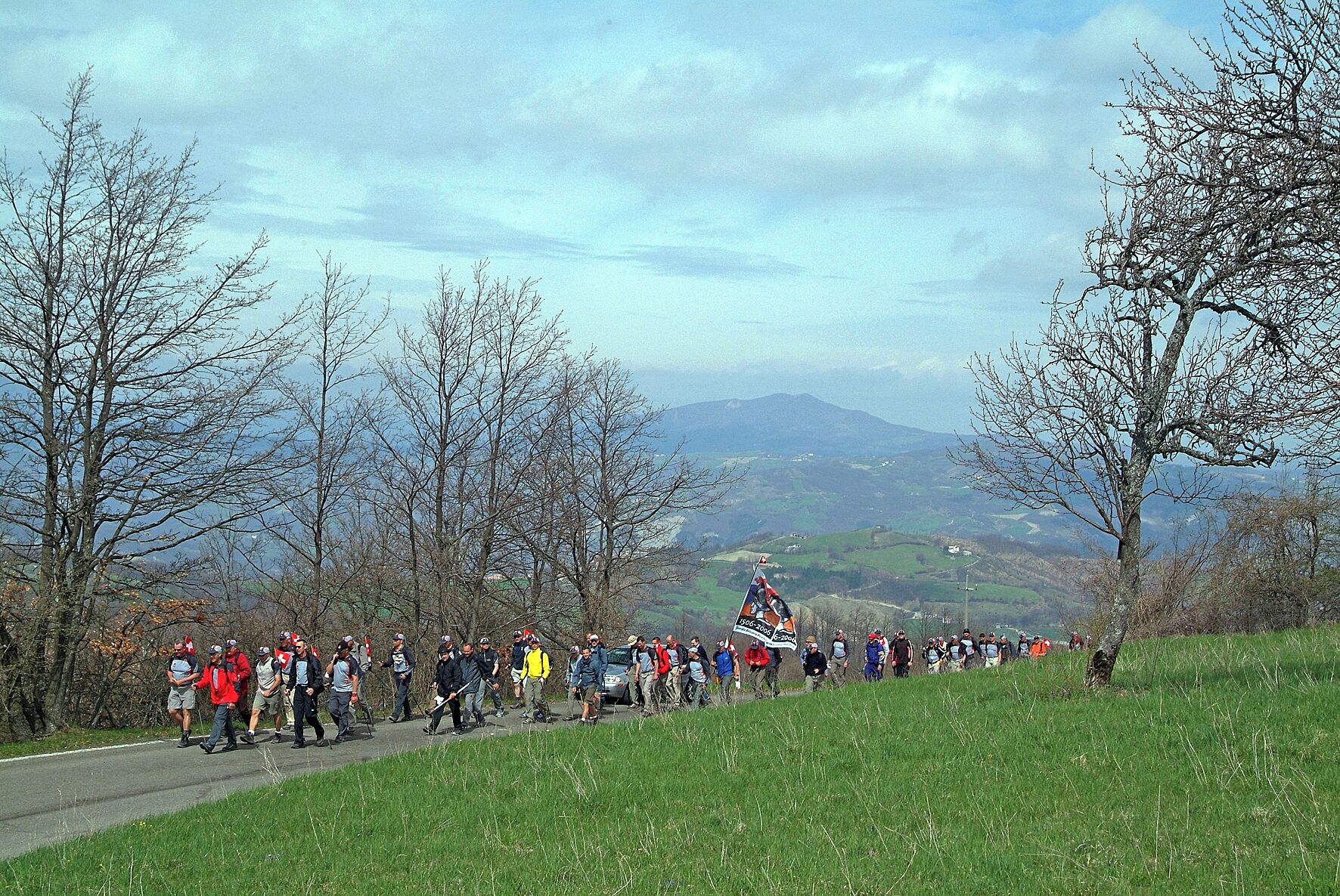 Passo Cisa - 500° - Le Guardie Svizzere in cammino Verso Roma