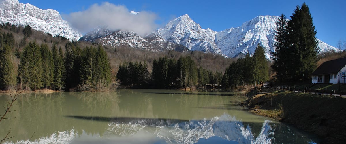 Lago di Barcis (Pordenone) 23 Febbraio 2014