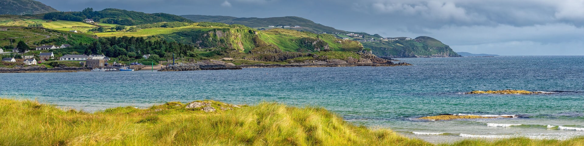 Cloudy Sky Over Culdaff Beach