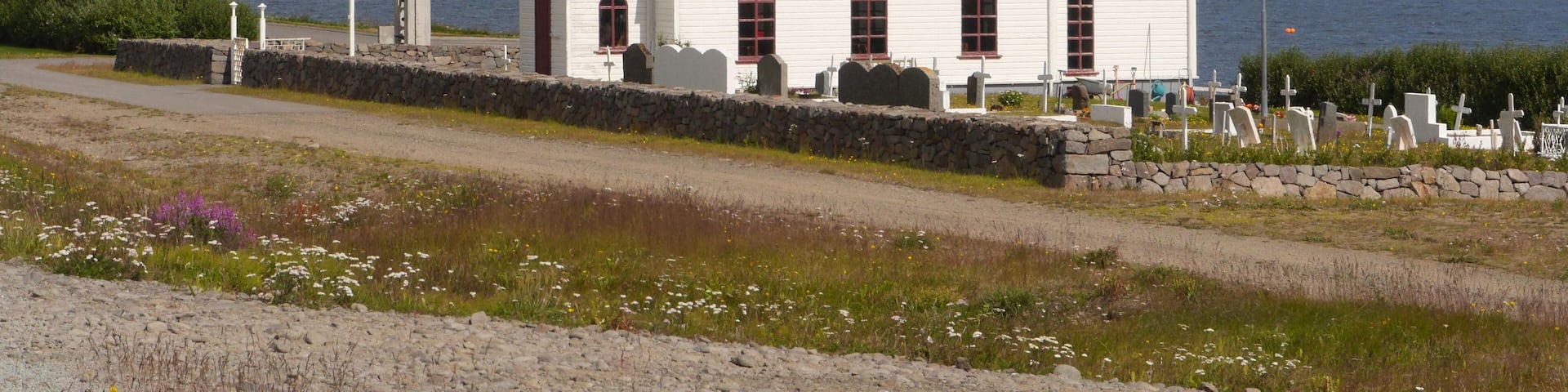 Kirche in Súðavík auf Island