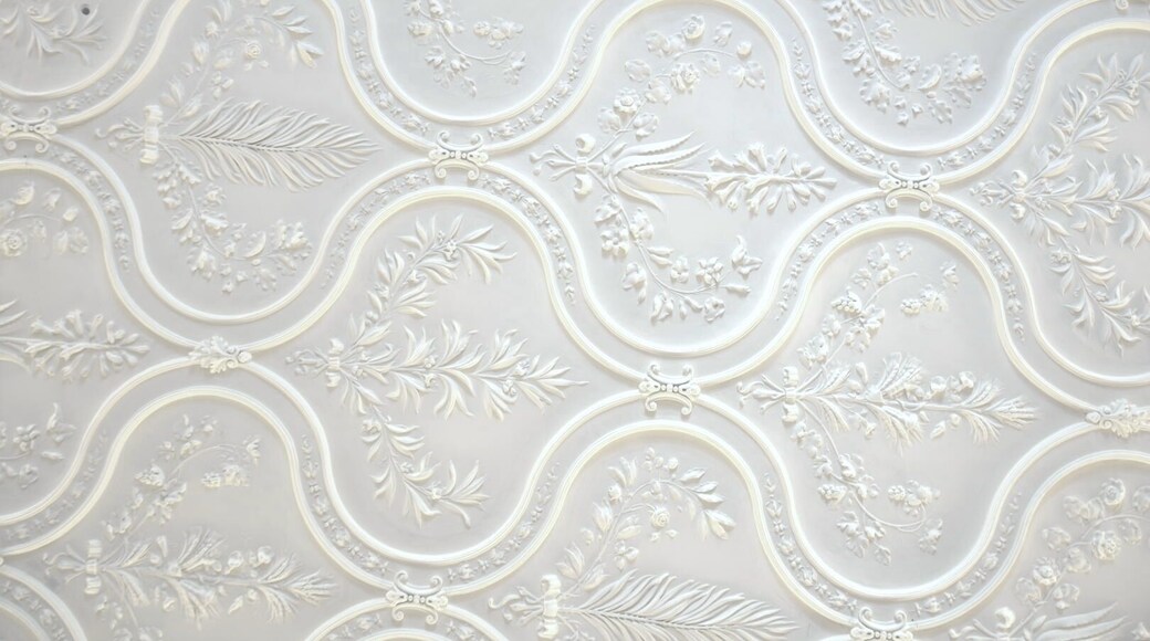 Ceiling in one of the main rooms of the romantic Andrássy caste in Tiszadob
#patterns