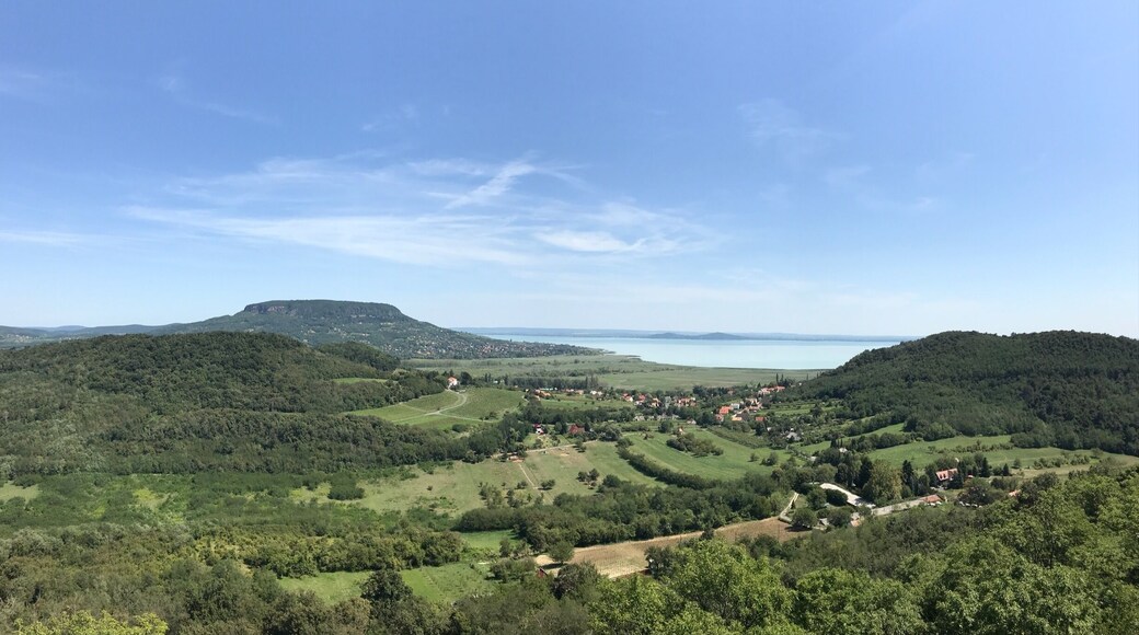 Beautiful view of the Castle of Szigliget