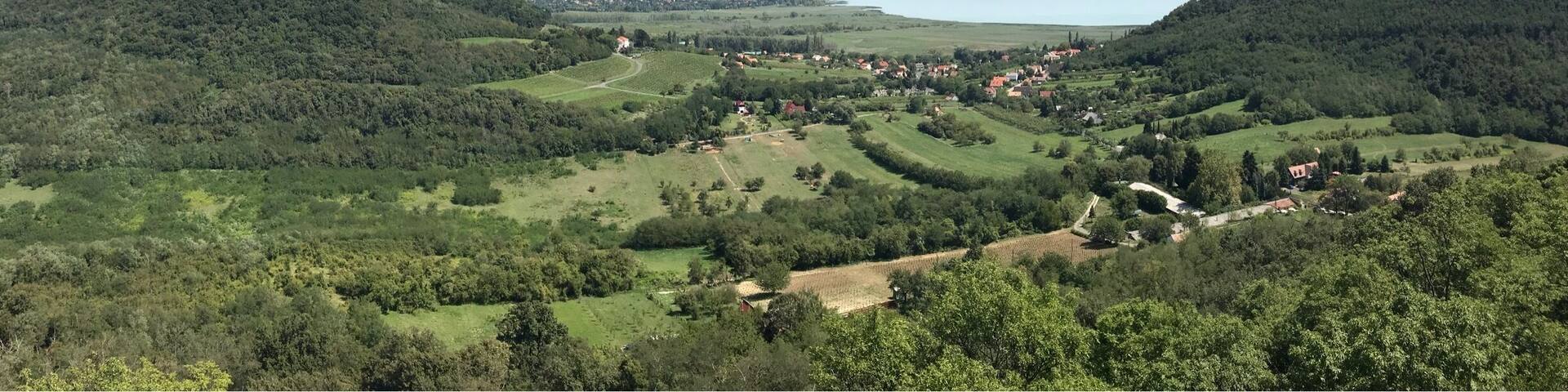 Beautiful view of the Castle of Szigliget