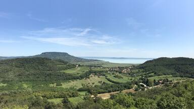 Beautiful view of the Castle of Szigliget
