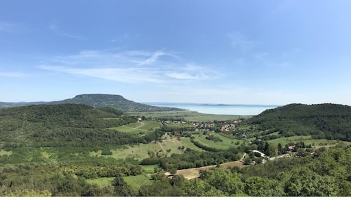 Beautiful view of the Castle of Szigliget