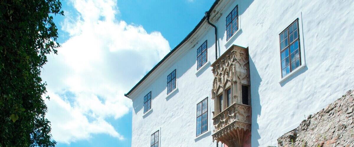 inside the medieval castle