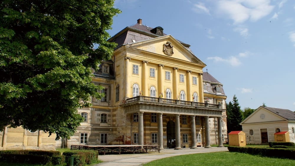 Das Schloss von Körmend in Ungarn