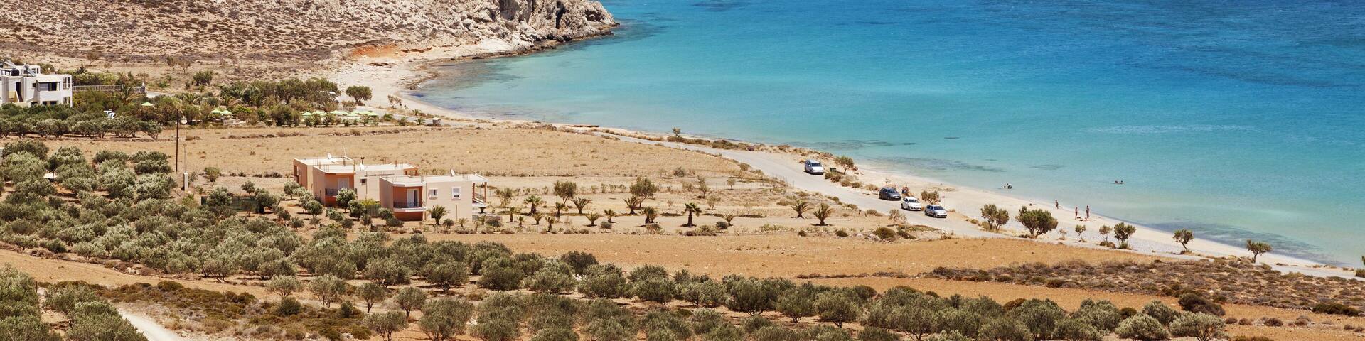 Wunderschöner Strand bei Xerokampos, Südkreta