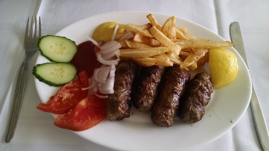 A perfect lunch in a great location.