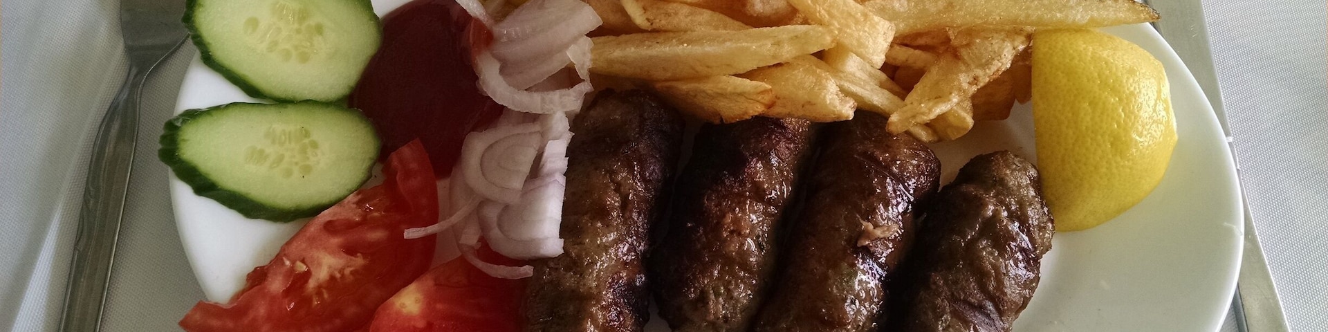 A perfect lunch in a great location.