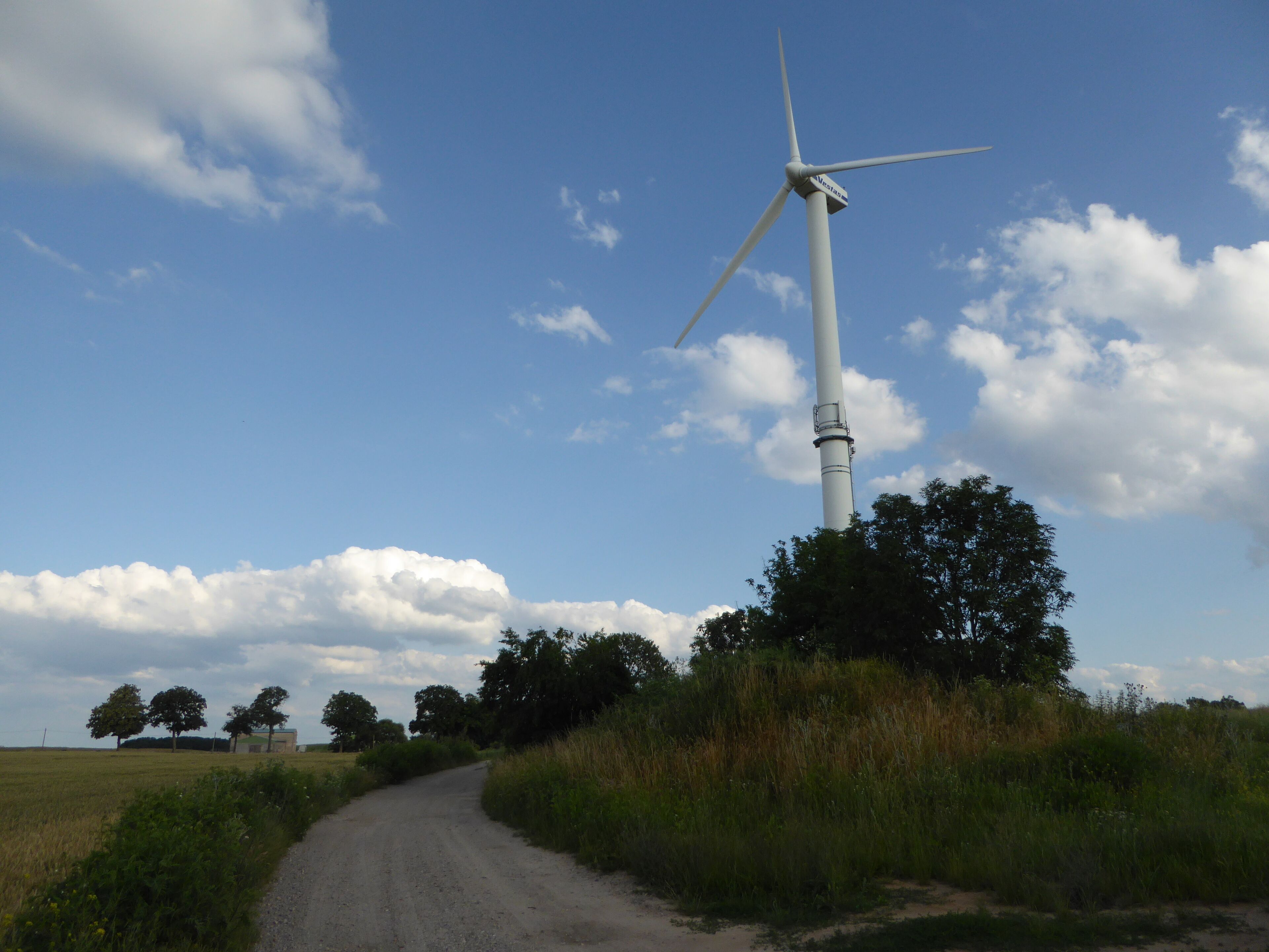 Windkraftanlage (WKA) bei Wriezen