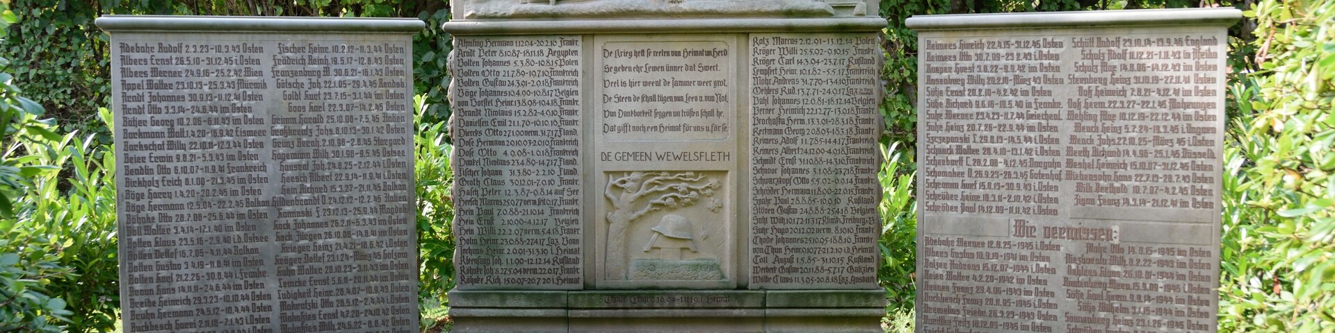 Ehrenmal in Wewelsfleth