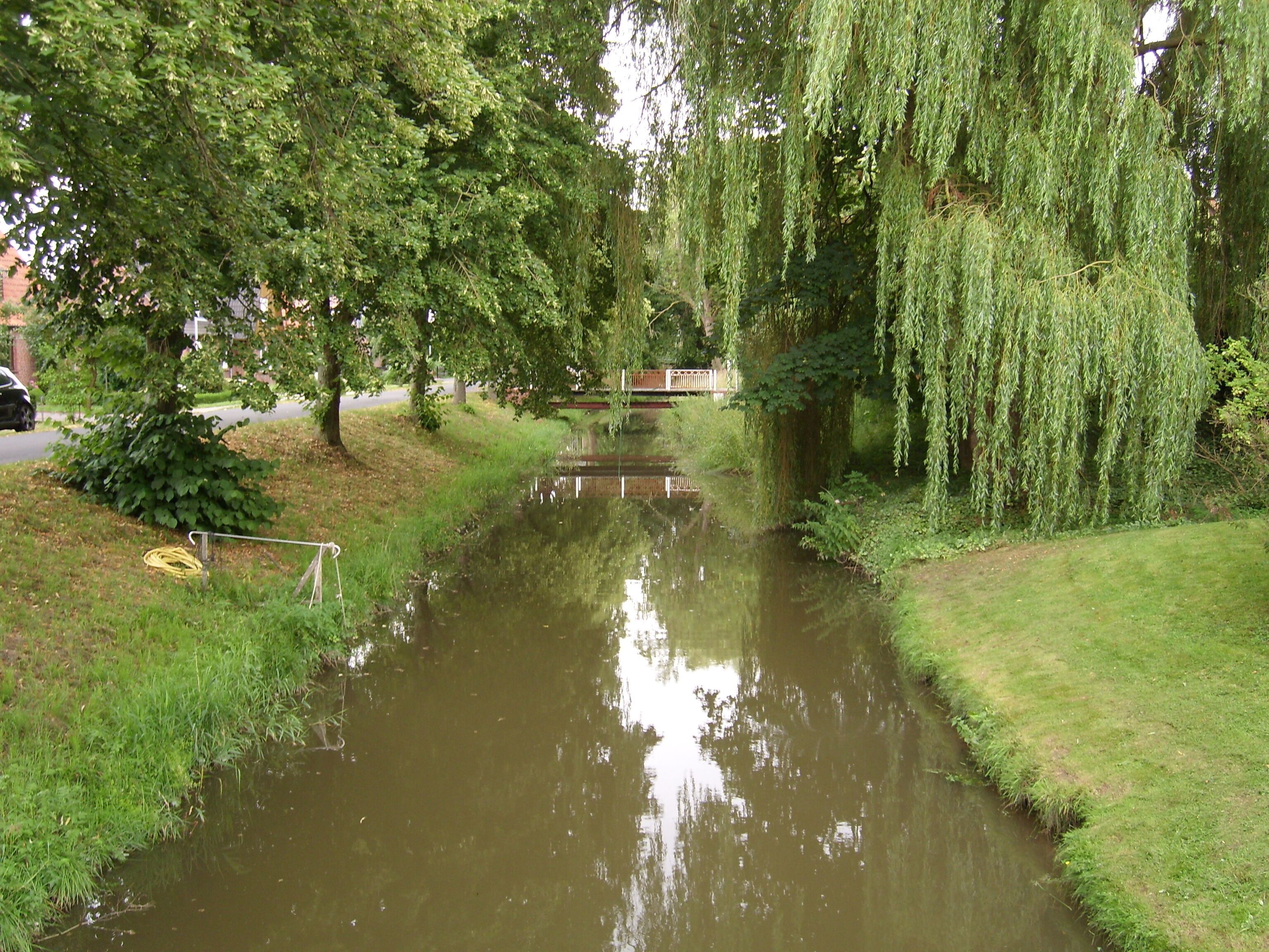 Die durch Wewelsfleth verlaufende Humsterdorfer Wettern