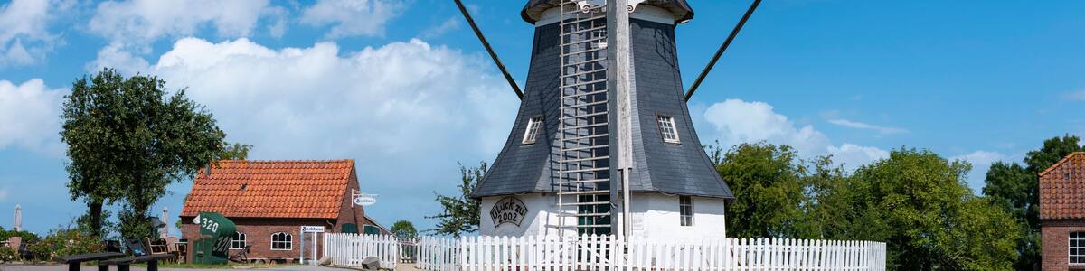 The Werdum Mill in Werdum in East Frisia