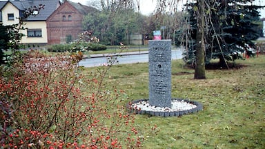 Werben (Spreewald), memorial of Mato Kosyk
