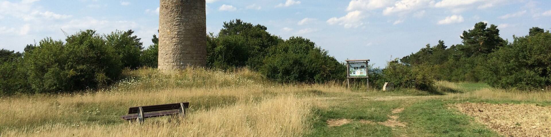 Die Scheidwarte im NSG „Scheid bei Volkmarsen“, südlich von Volkmarsen
