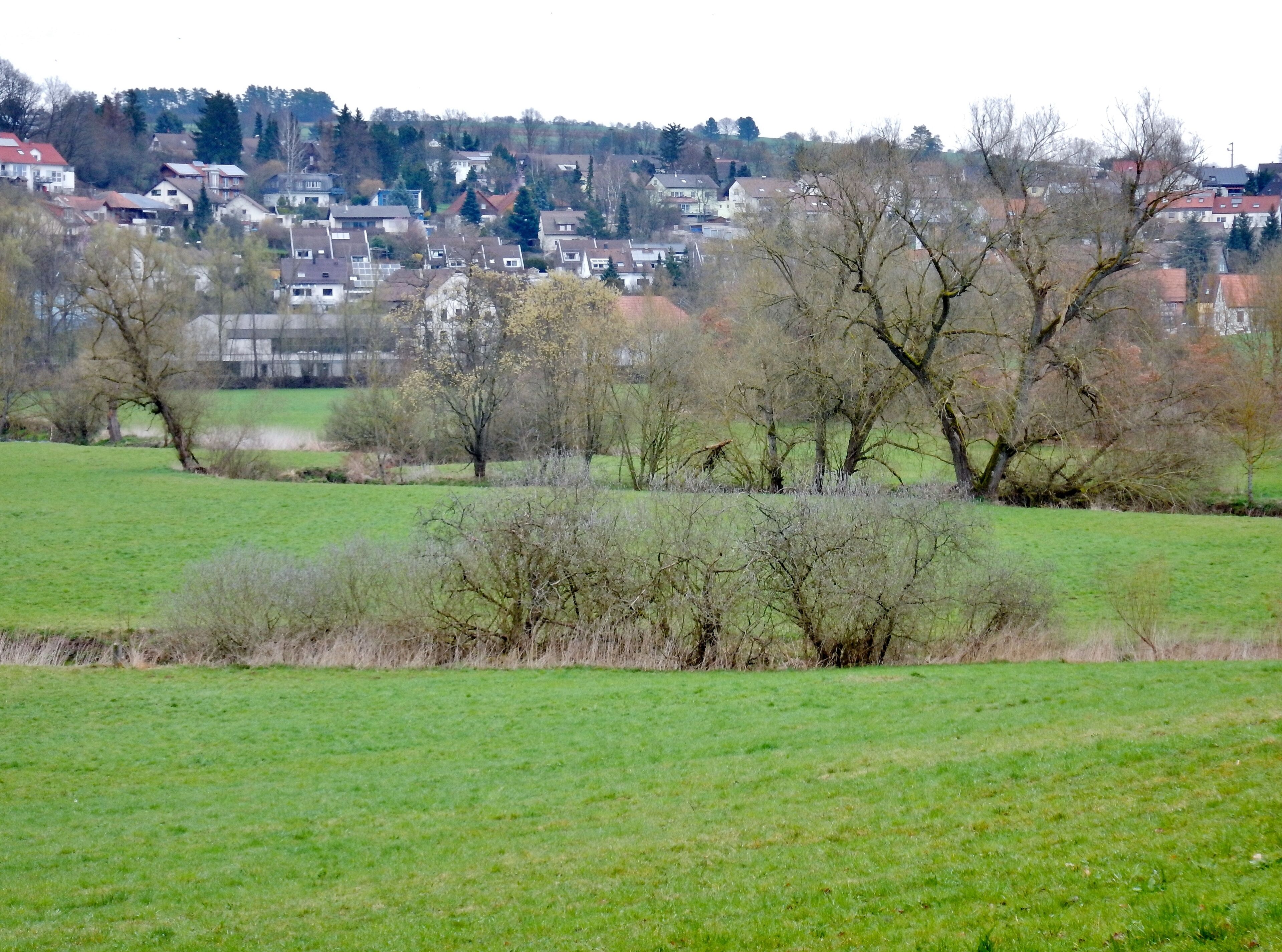 Die Würm bei Mühlhausen