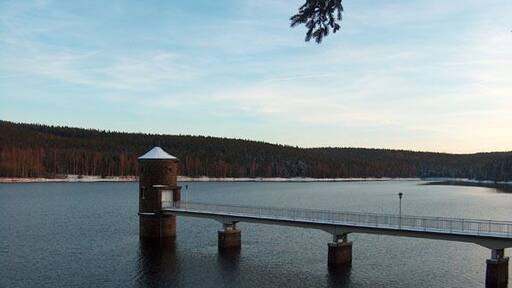 Talsperre Cranzahl in Sachsen