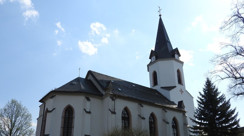 Kirche in Möschlitz, Thüringen