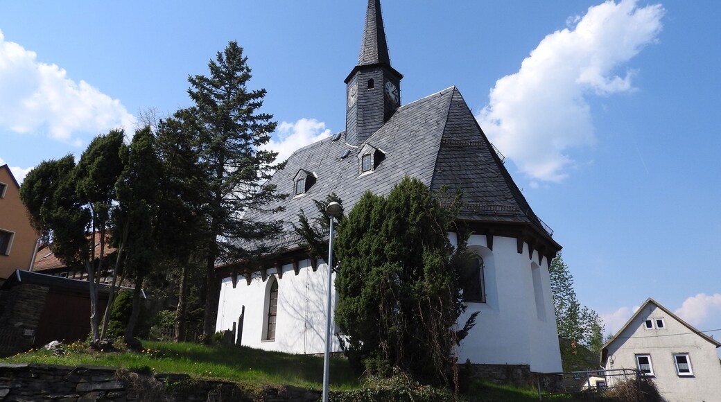 Kirche in Grochwitz, Schleiz, Thüringen