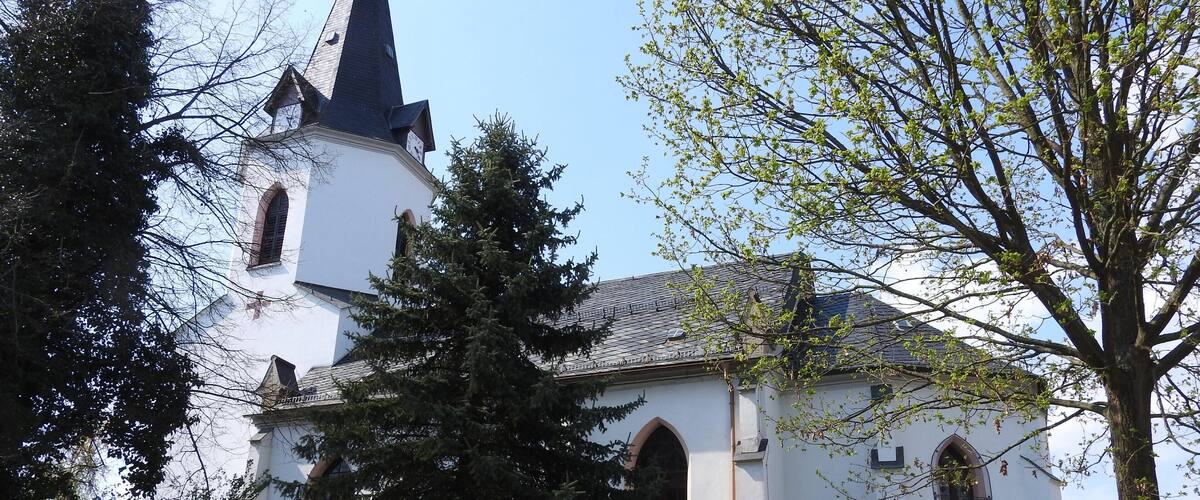 Kirche in Möschlitz, Thüringen