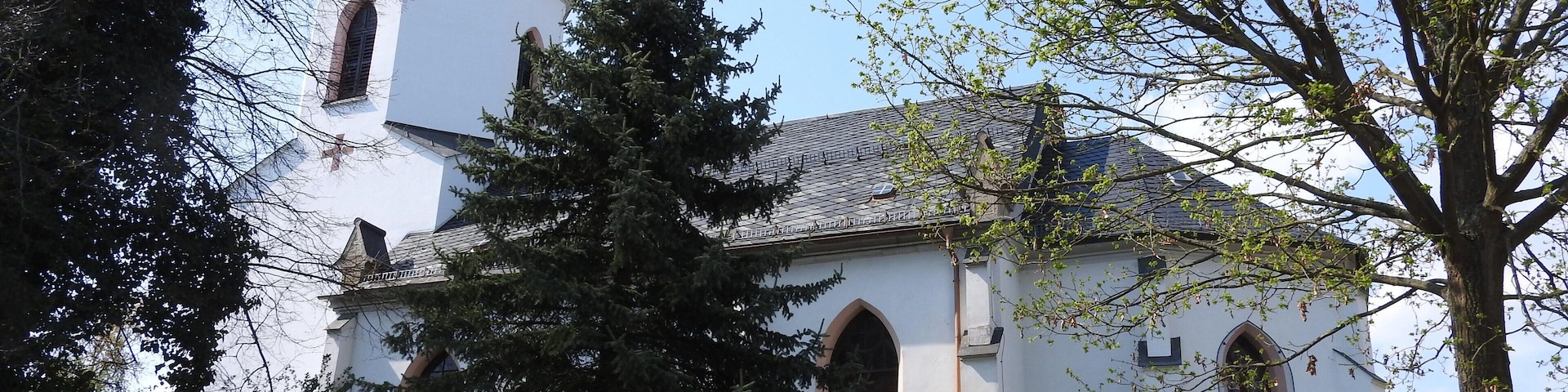 Kirche in Möschlitz, Thüringen