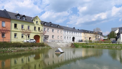 Teich in Gräfenwarth, Thüringen