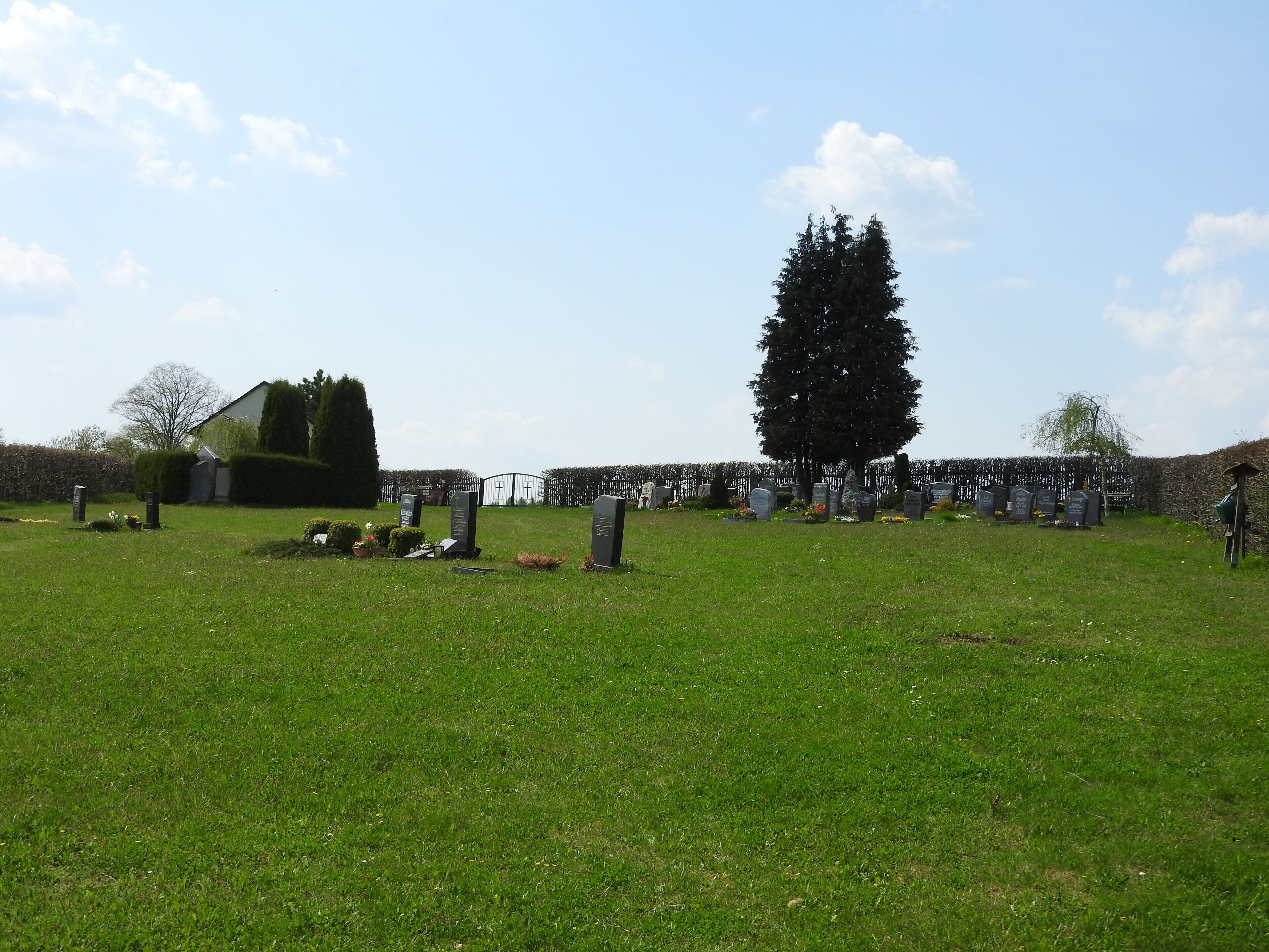 Friedhof in Gräfenwarth, Thüringen