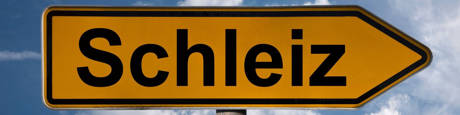 Wegweiser Schleiz