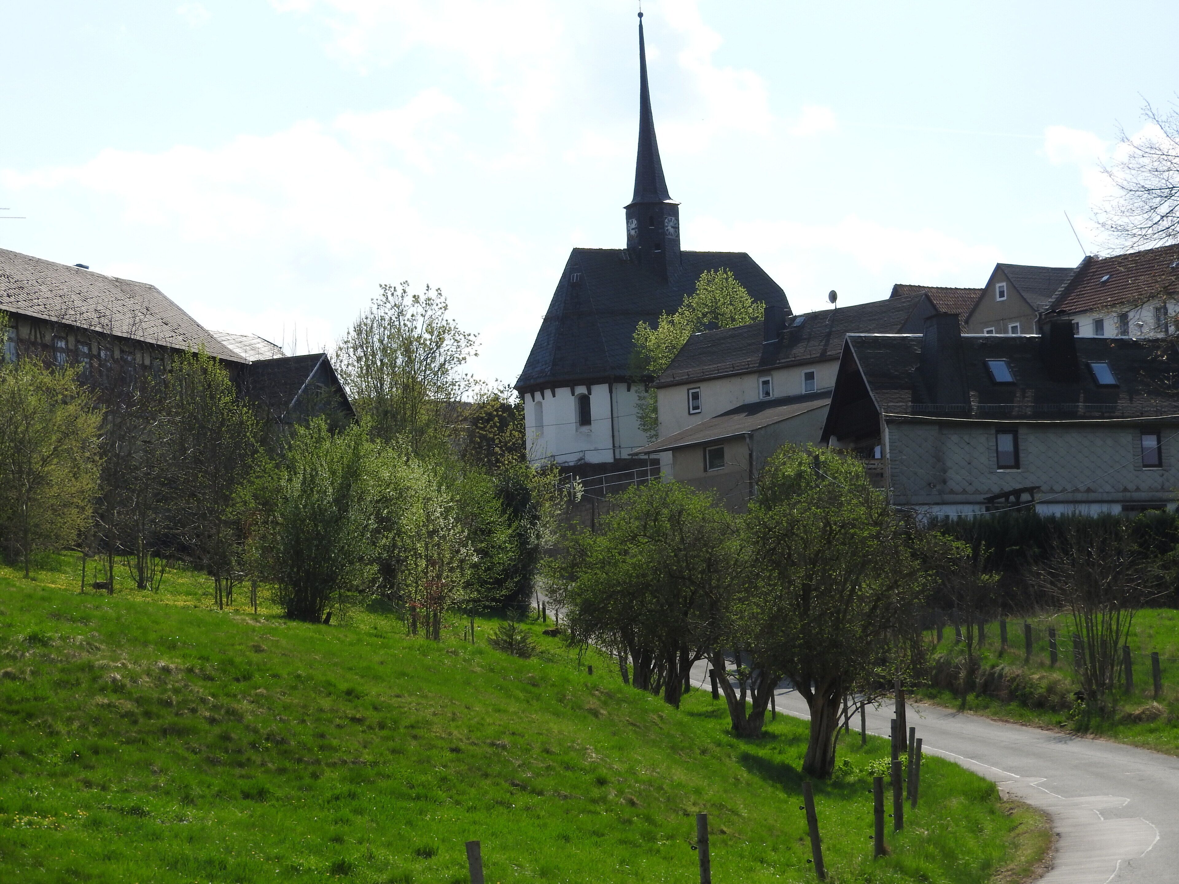 Kirche in Grochwitz, Schleiz, Thüringen